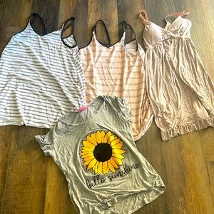 Sleep gowns and sleep shirt